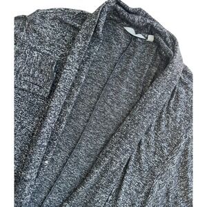 Athleta Marled Knit Open Front Dolman Sleeve Cardigan Sweater Women's Medium